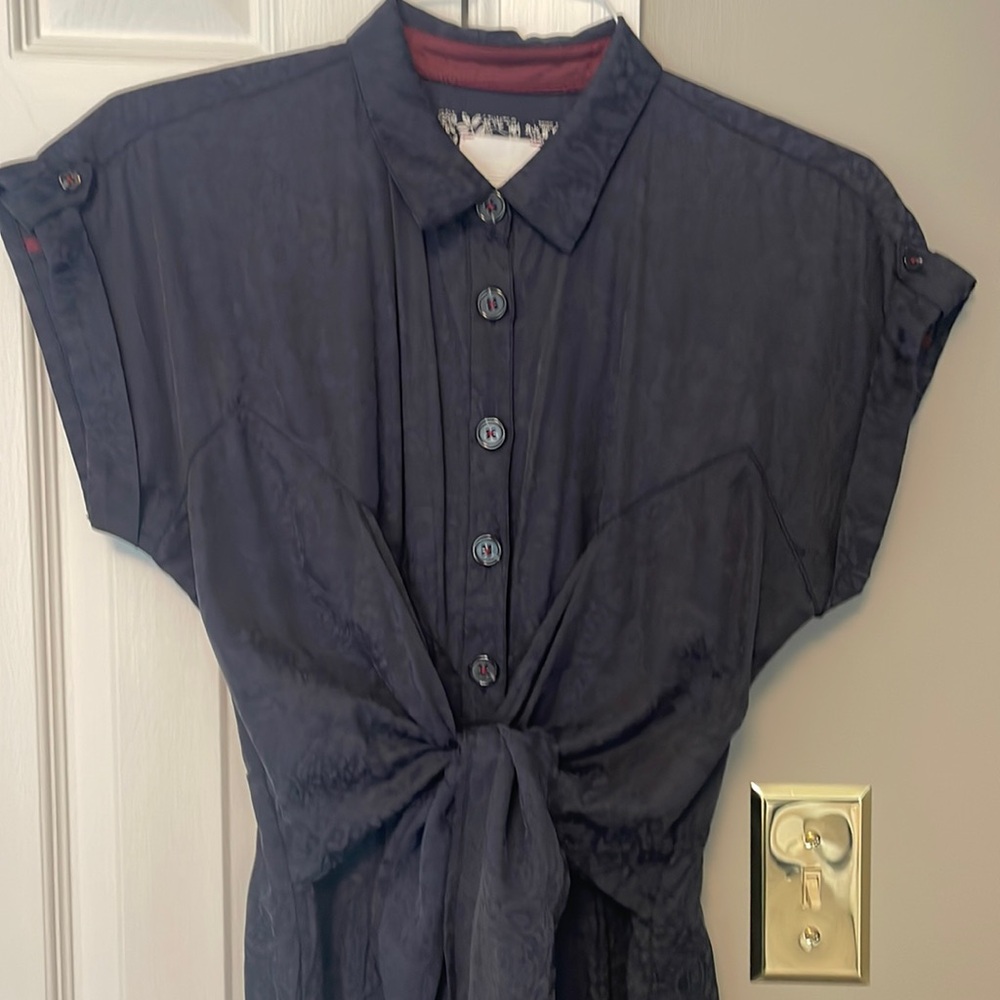 Ettitwa by Anthropologie jumpsuit/romper. Navy blue. Never worn without tags.